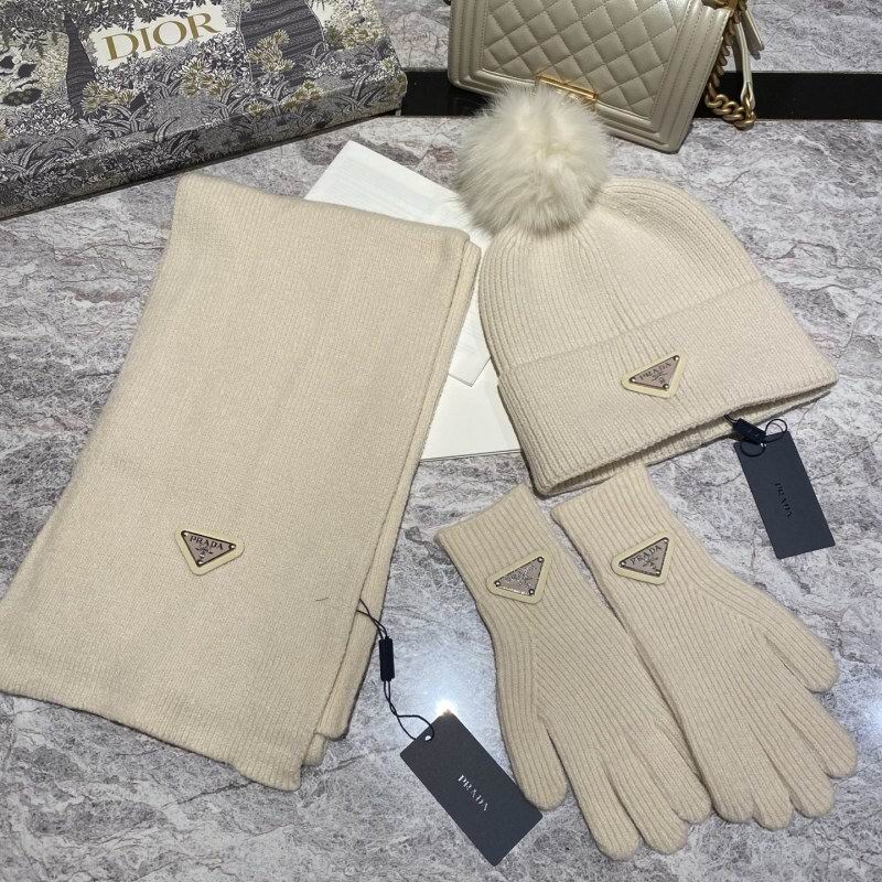 Prada Scarf Hat Gloves hm (18)