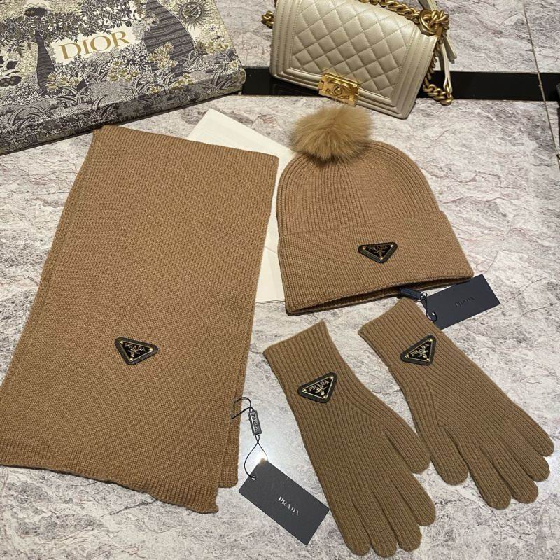 Prada Scarf Hat Gloves hm (19)