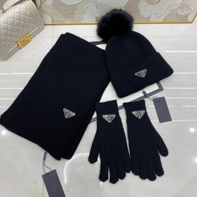 Prada Scarf Hat Gloves hm (23)