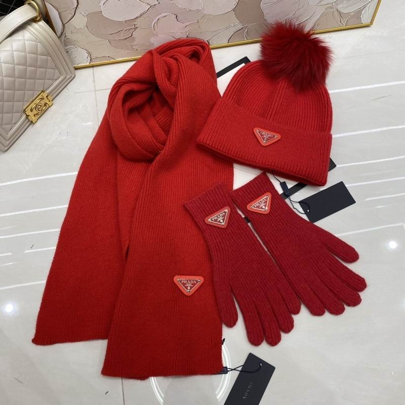 Prada Scarf Hat Gloves hm (28)