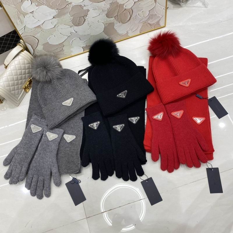 Prada Scarf Hat Gloves hm (29)