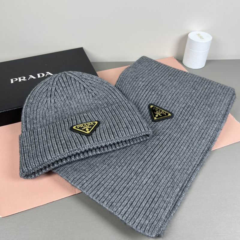 Prada Scarf Hat dx (69)
