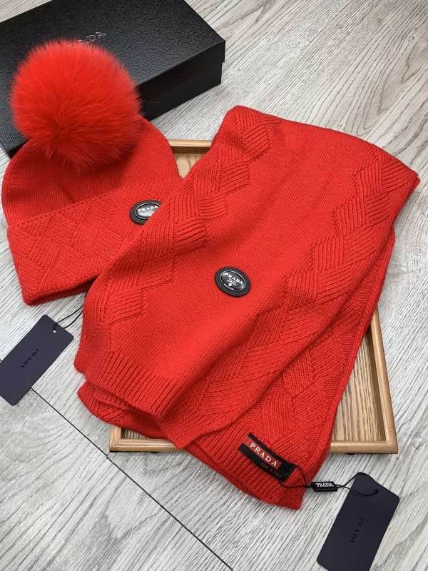 Prada Scarf Hat hm (79)