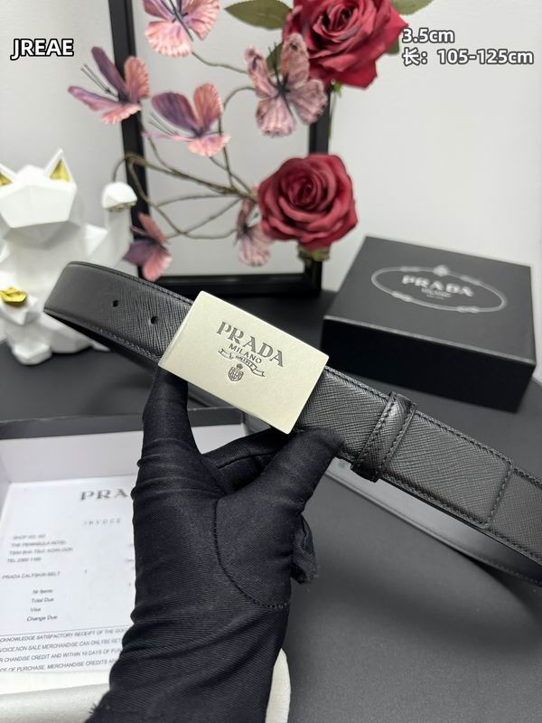 Prada belt 35mmX105-125cm 8L (43)