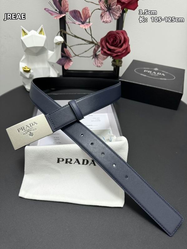 Prada belt 35mmX105-125cm 8L (48)