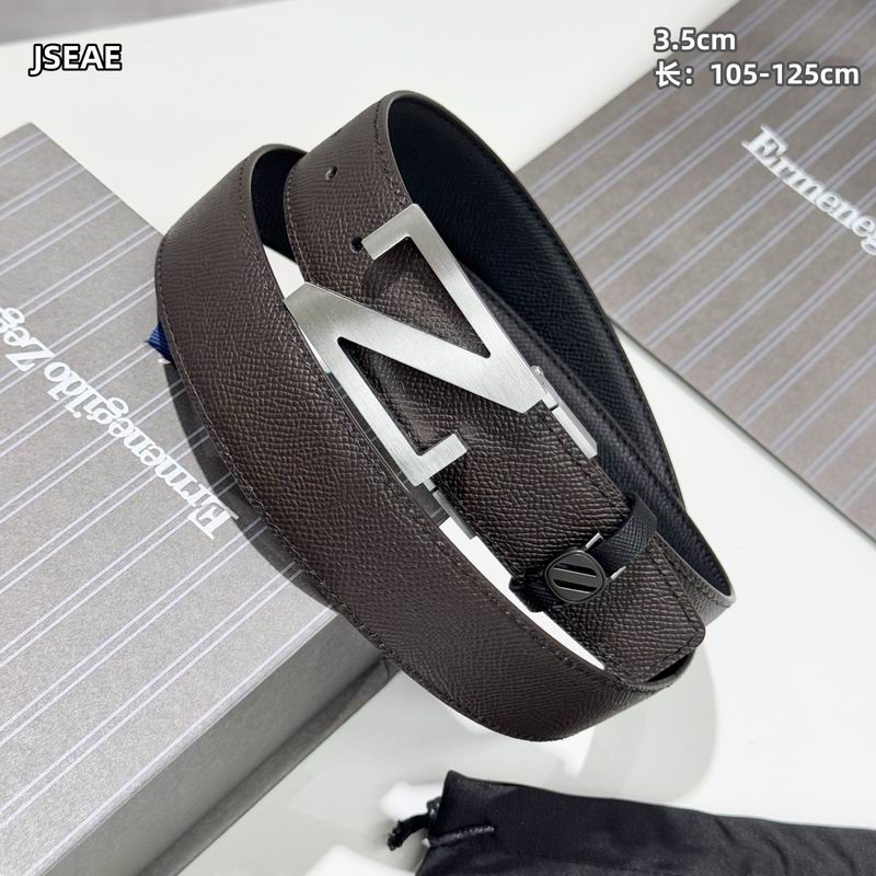 Zegna belt 35mmX105-125cm 8L (45)