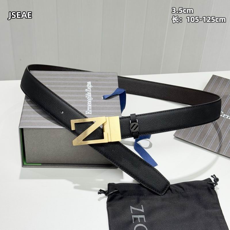 Zegna belt 35mmX105-125cm 8L (48)