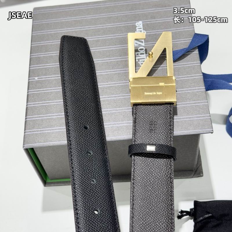 Zegna belt 35mmX105-125cm 8L (49)