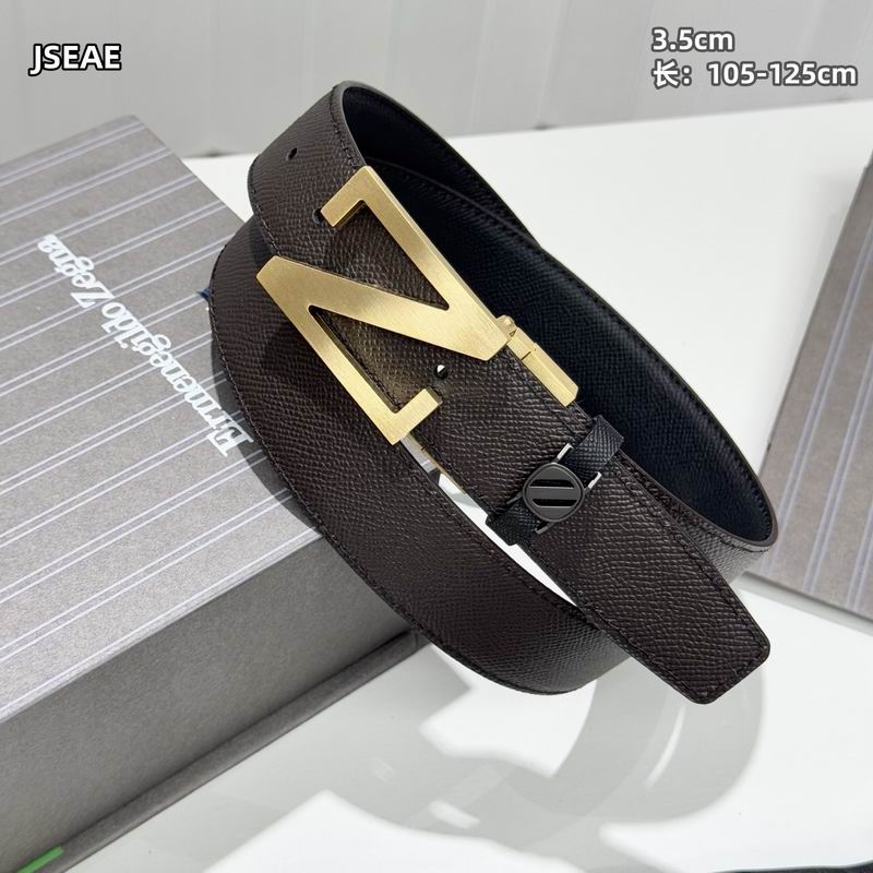 Zegna belt 35mmX105-125cm 8L (50)
