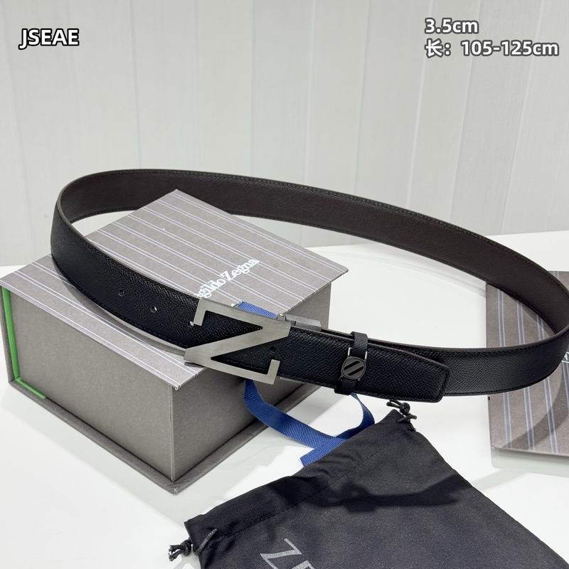 Zegna belt 35mmX105-125cm 8L (52)