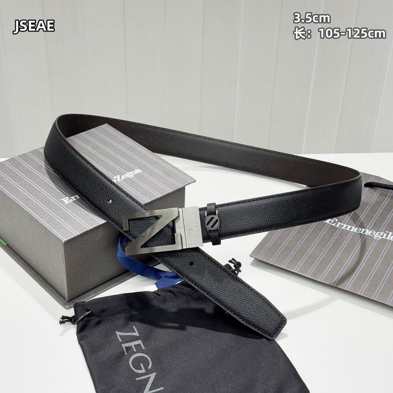 Zegna belt 35mmX105-125cm 8L (53)