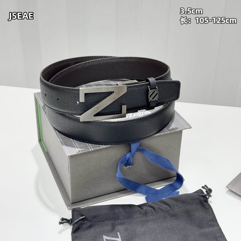 Zegna belt 35mmX105-125cm 8L (54)