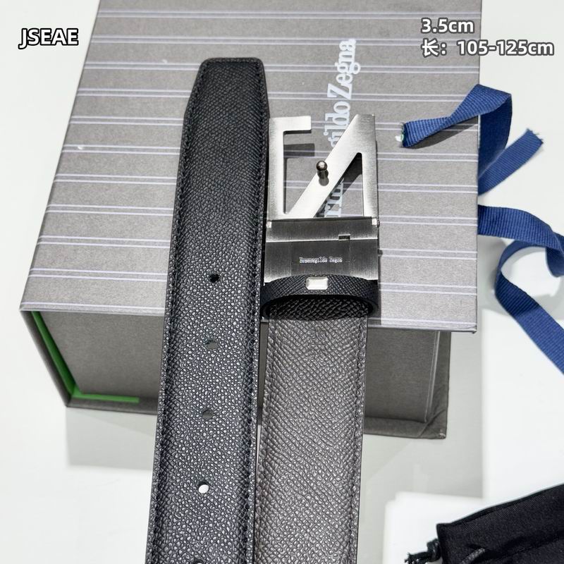 Zegna belt 35mmX105-125cm 8L (55)