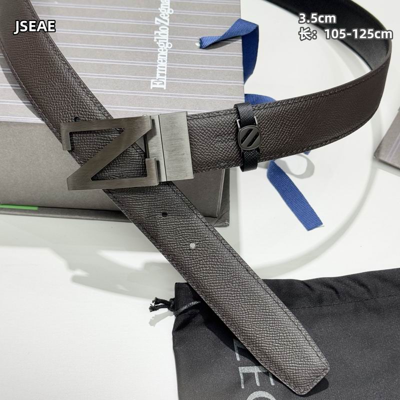 Zegna belt 35mmX105-125cm 8L (56)