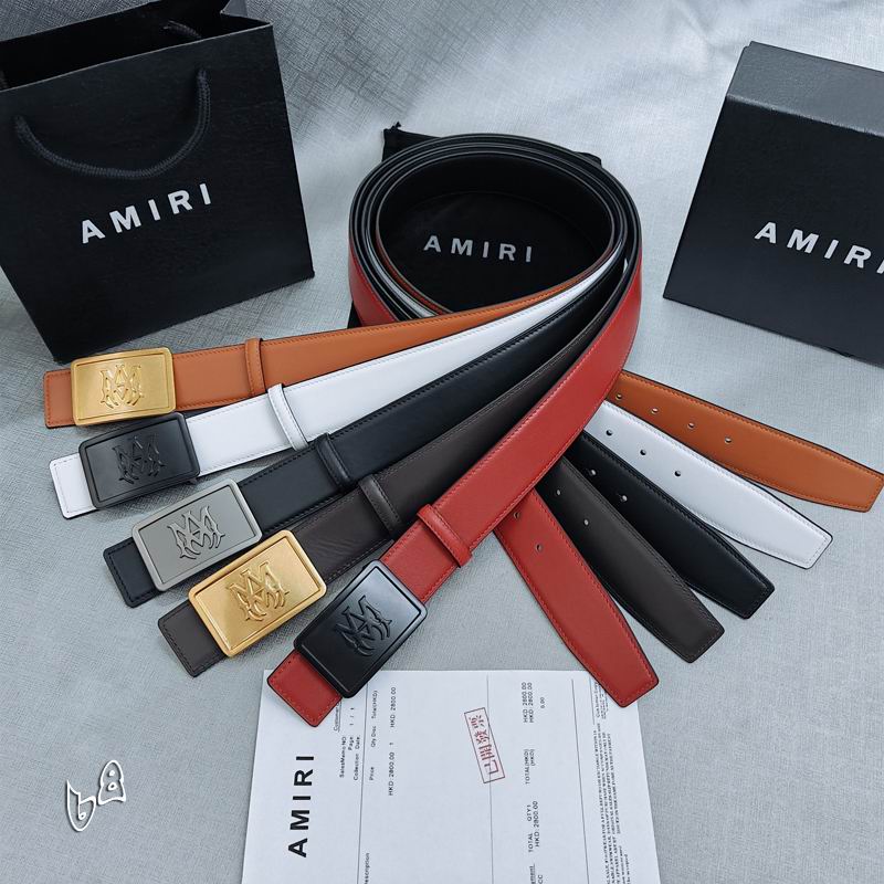 Amiri belt 38mmX90-125cm lb (17)