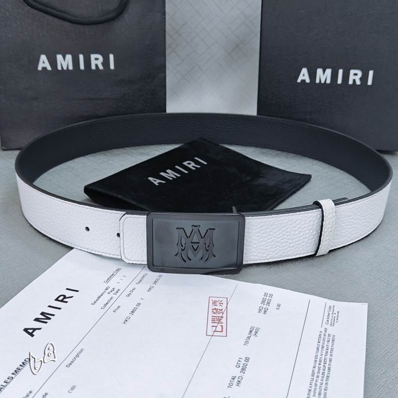 Amiri belt 38mmX90-125cm lb (21)