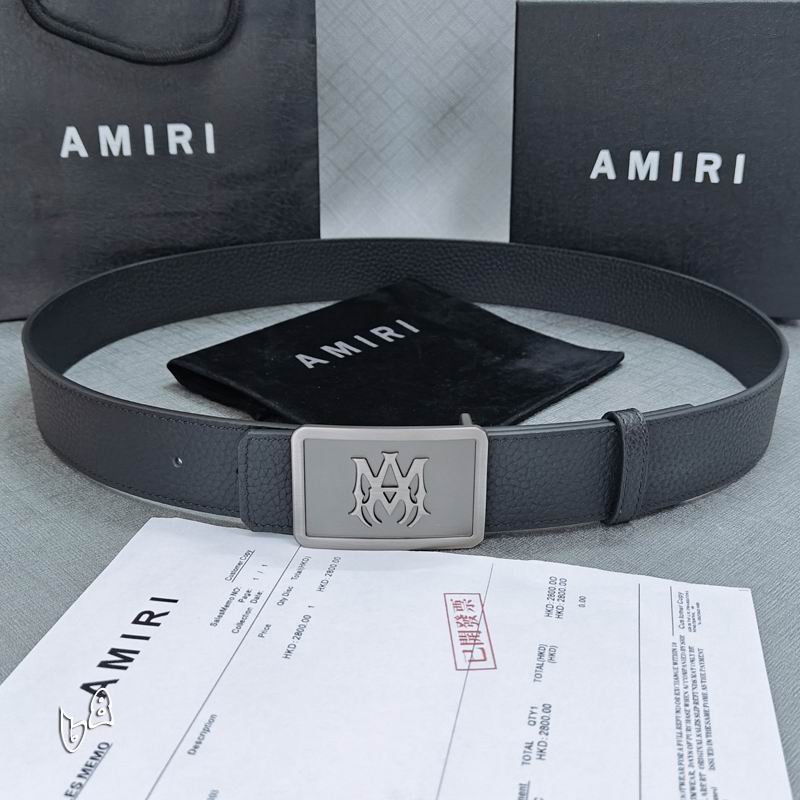 Amiri belt 38mmX90-125cm lb (24)