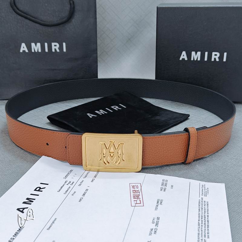 Amiri belt 38mmX90-125cm lb (27)