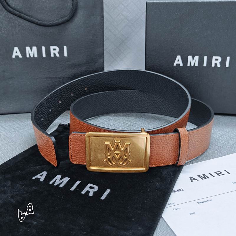 Amiri belt 38mmX90-125cm lb (28)