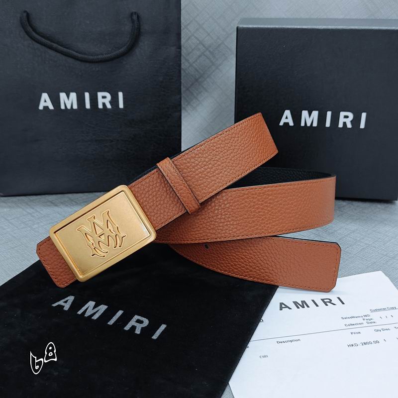 Amiri belt 38mmX90-125cm lb (29)