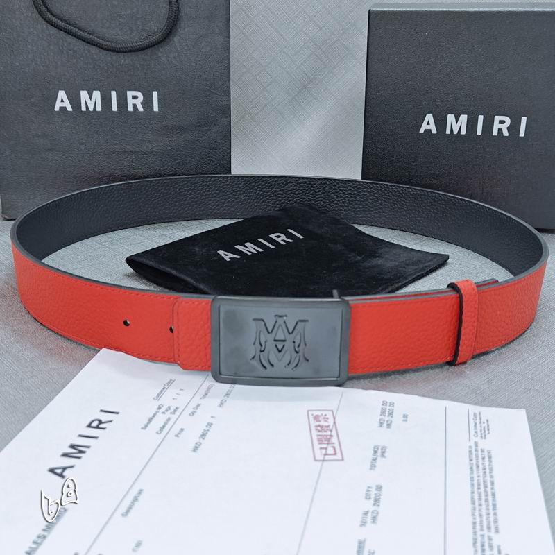 Amiri belt 38mmX90-125cm lb (30)