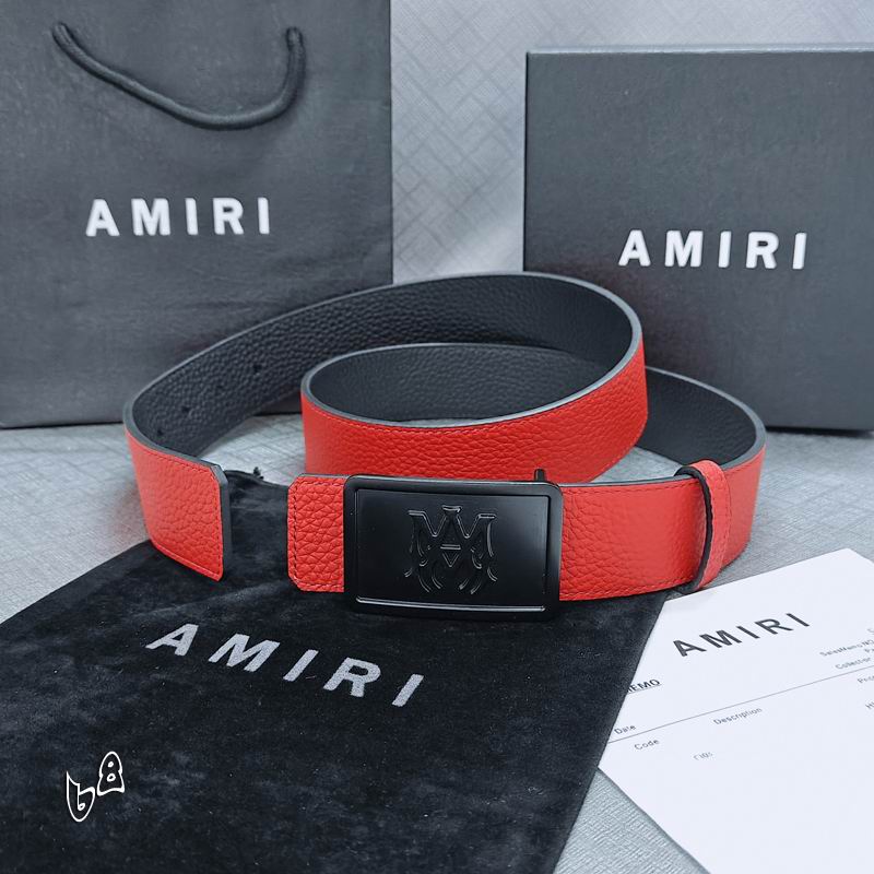 Amiri belt 38mmX90-125cm lb (31)