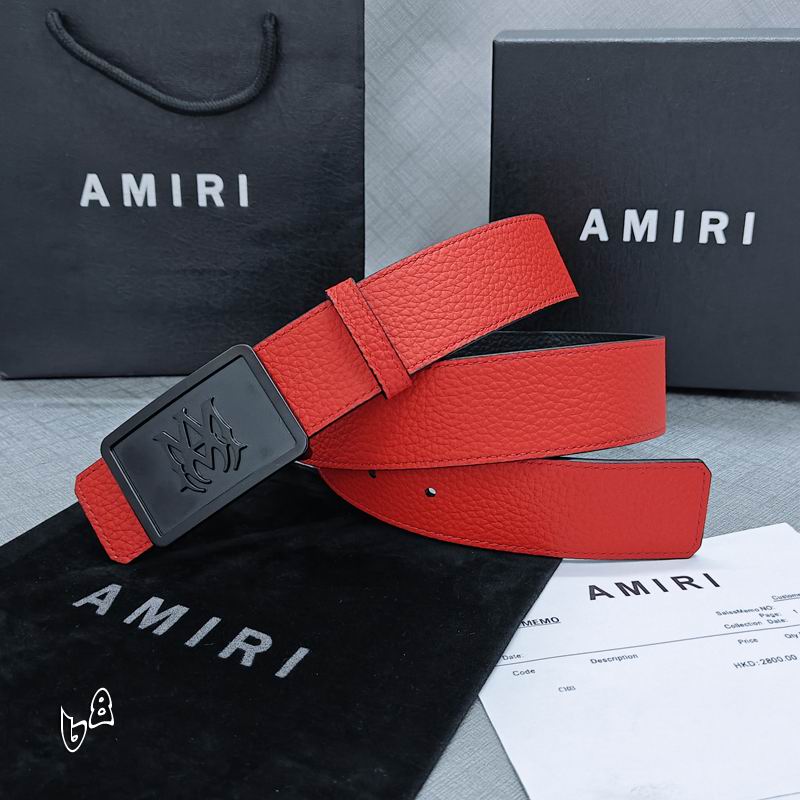 Amiri belt 38mmX90-125cm lb (32)