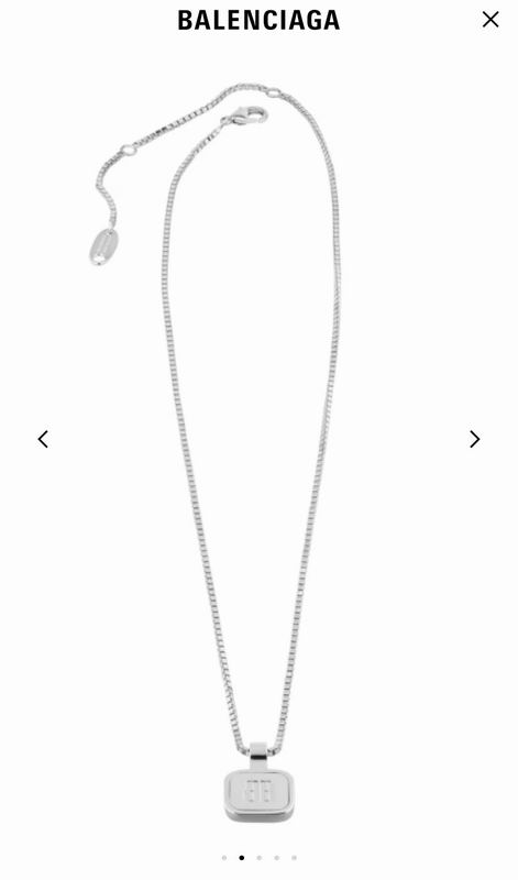 Balenciaga Necklace 11yxx158 (2)