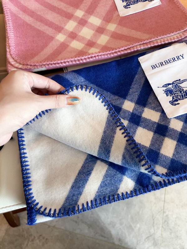 Burberry Scarf 30X168cm 100%羊绒 E21 (16)