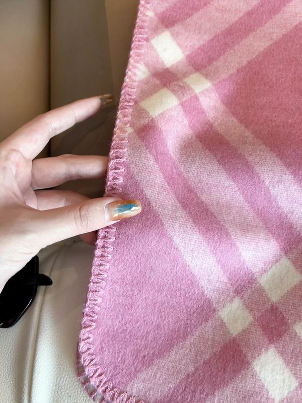 Burberry Scarf 30X168cm 100%羊绒 E21 (17)
