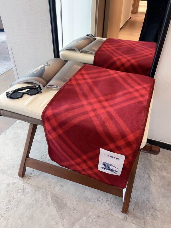 Burberry Scarf 30X168cm 100%羊绒 E21 (22)