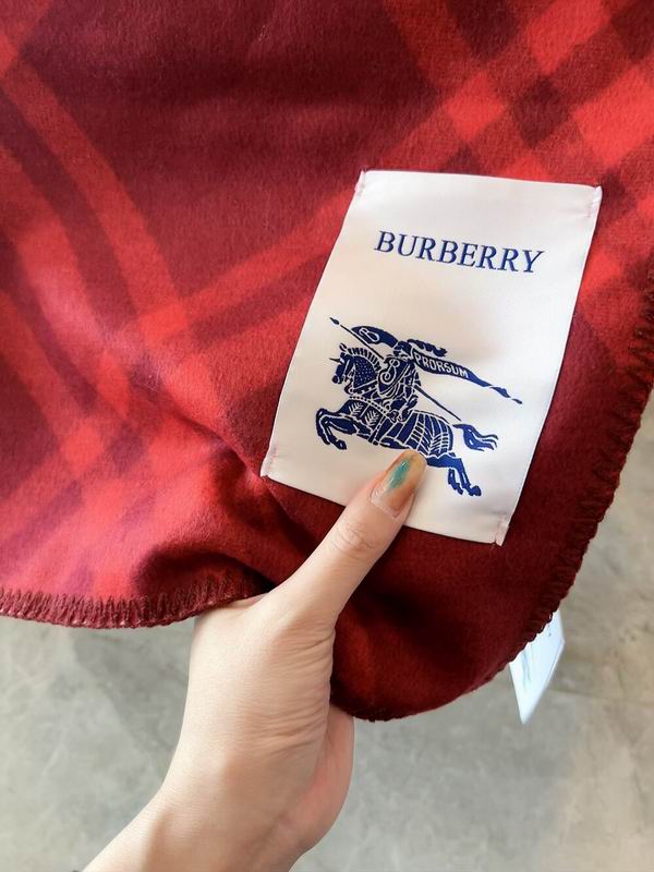 Burberry Scarf 30X168cm 100%羊绒 E21 (23)