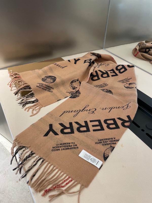 Burberry Scarf 32X192cm  100%山羊绒 E18 (5)