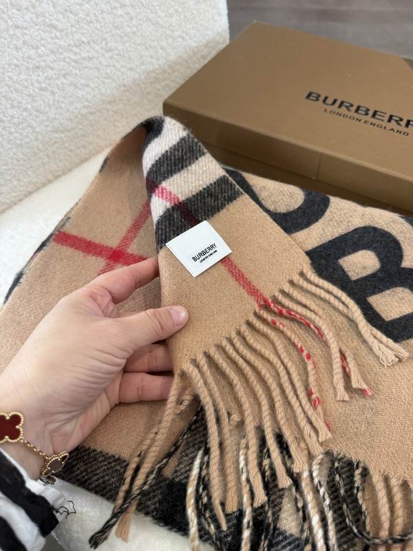 Burberry Scarf 32X192cm 100%山羊绒 E19 (6)