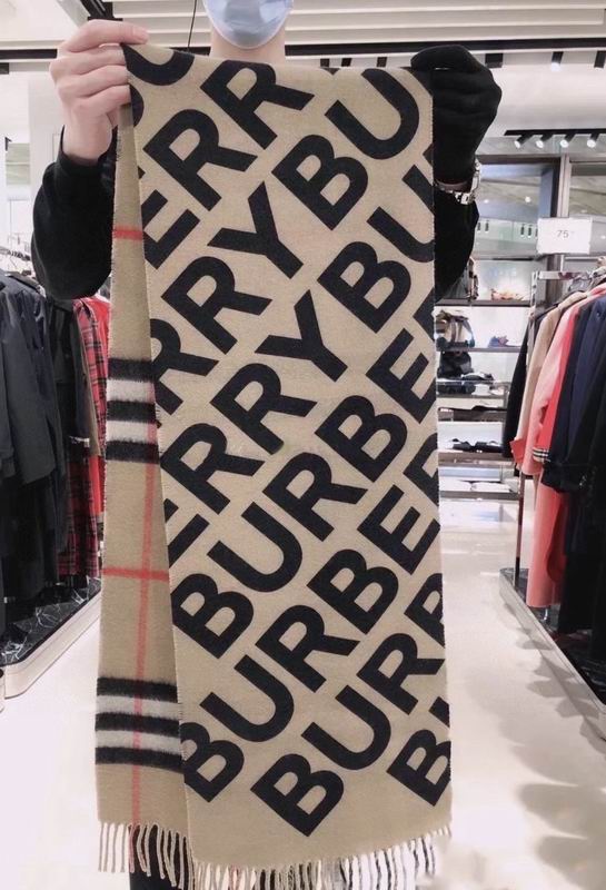 Burberry Scarf 32X192cm 100%山羊绒 E19 (8)