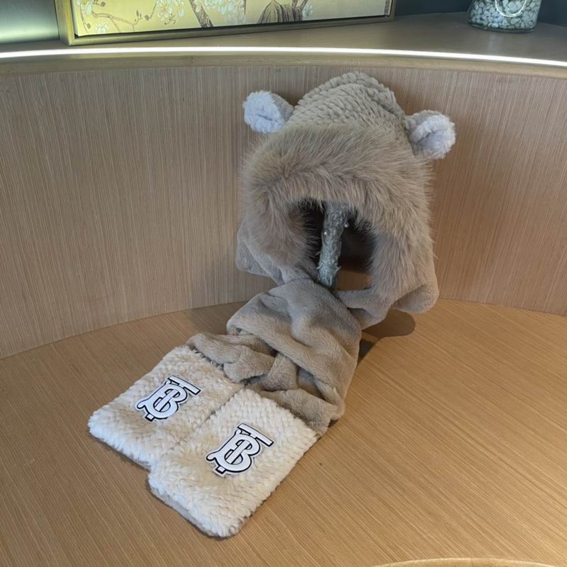 Burberry Scarf Hat (153)