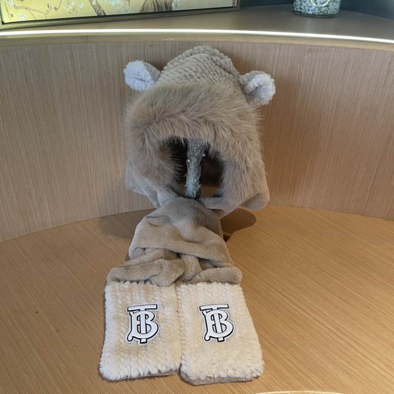 Burberry Scarf Hat (154)