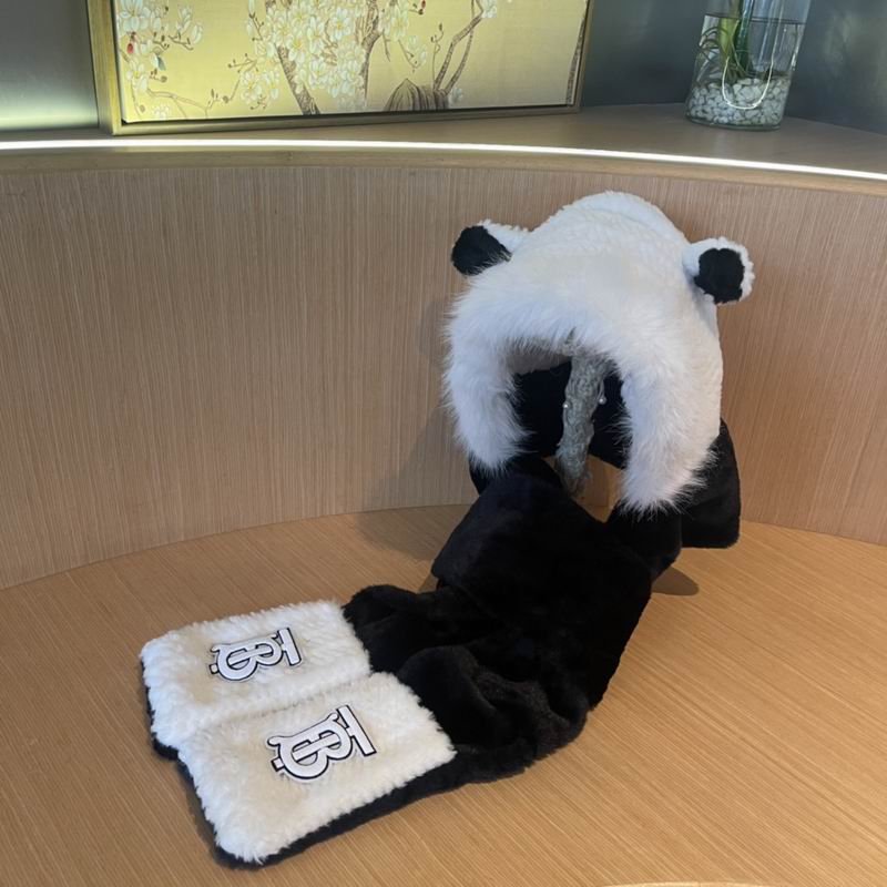 Burberry Scarf Hat (163)