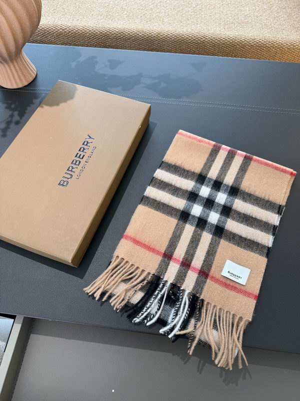 Burberry scarf 22X142cm E59 (7)