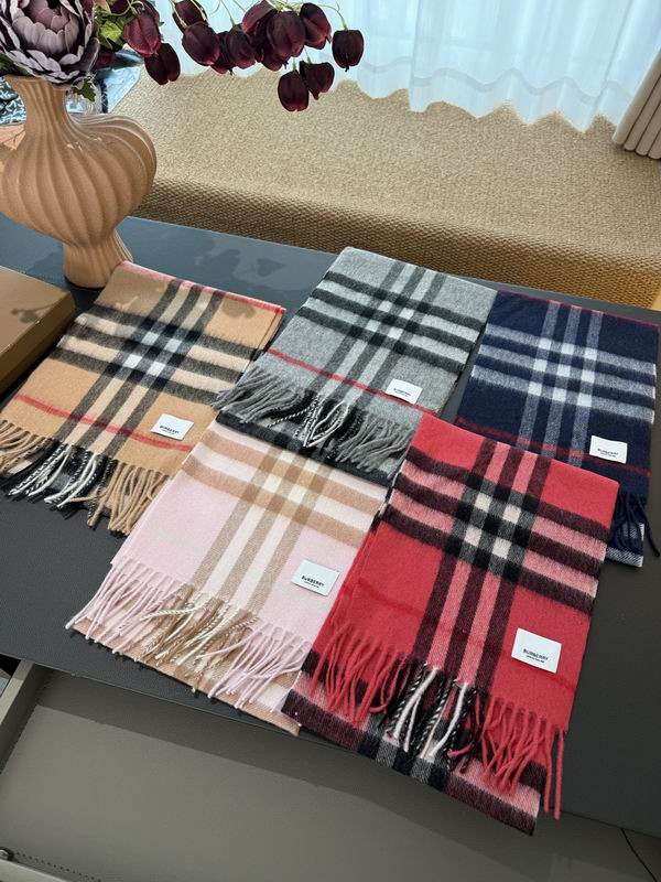 Burberry scarf 22X142cm E59 (8)