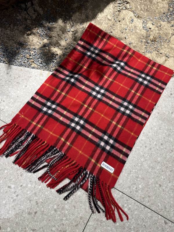Burberry scarf 36X210cm 100%羊绒 E07 (5)