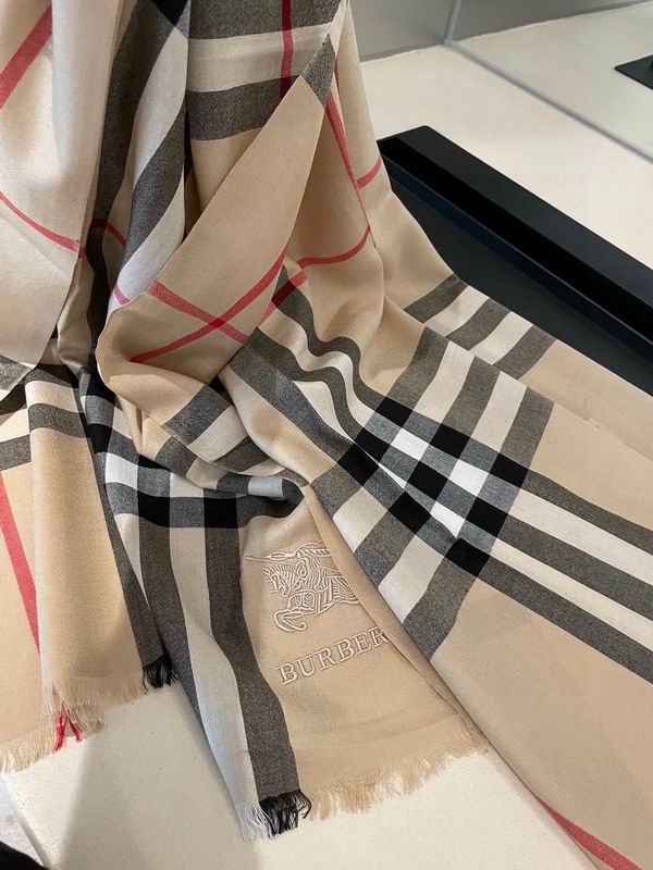 Burberry scarf 80X190cm 100%山羊绒 E02 (7)