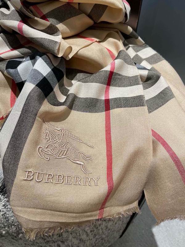 Burberry scarf 80X190cm 100%山羊绒 E02 (8)