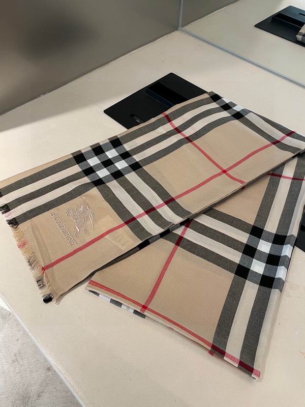Burberry scarf 80X190cm 100%山羊绒 E02 (9)