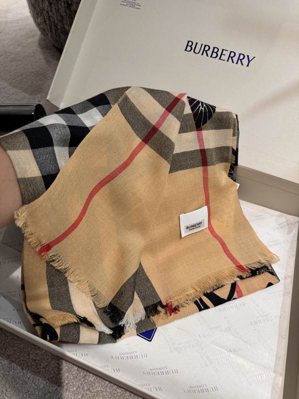 Burberry scarf 80X190cm 100%山羊绒 E04 (4)