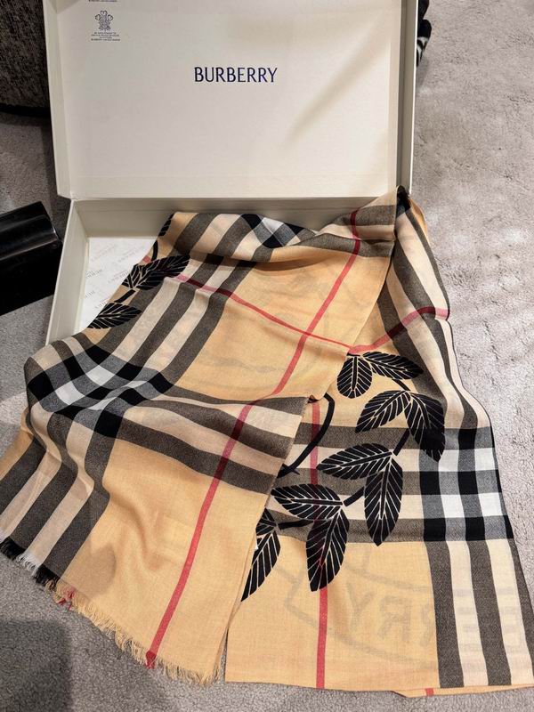 Burberry scarf 80X190cm 100%山羊绒 E04 (9)