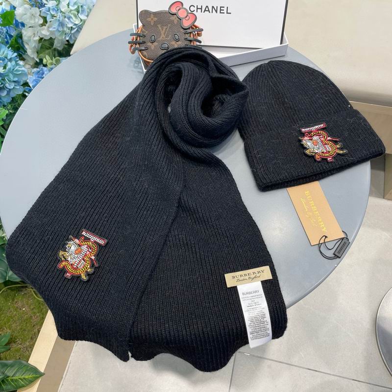 Burberry scarf hat (10)