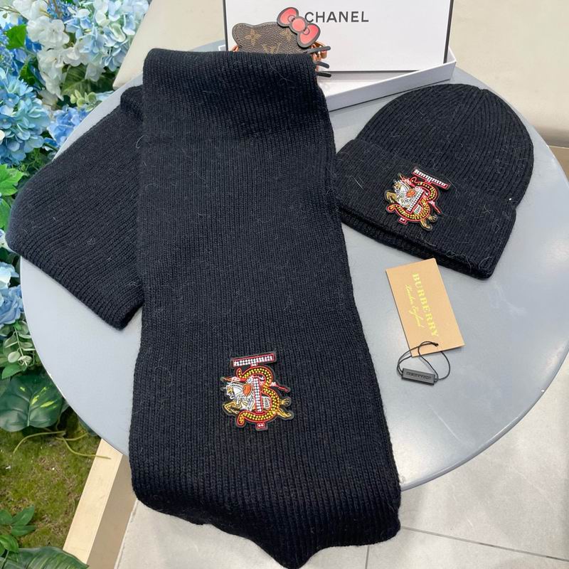 Burberry scarf hat (17)