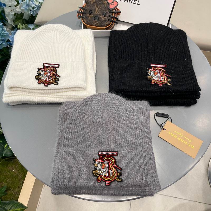 Burberry scarf hat (5)