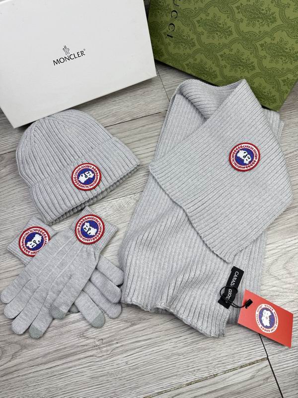 Canada Goose Scarf Hat Gloves dx (48)